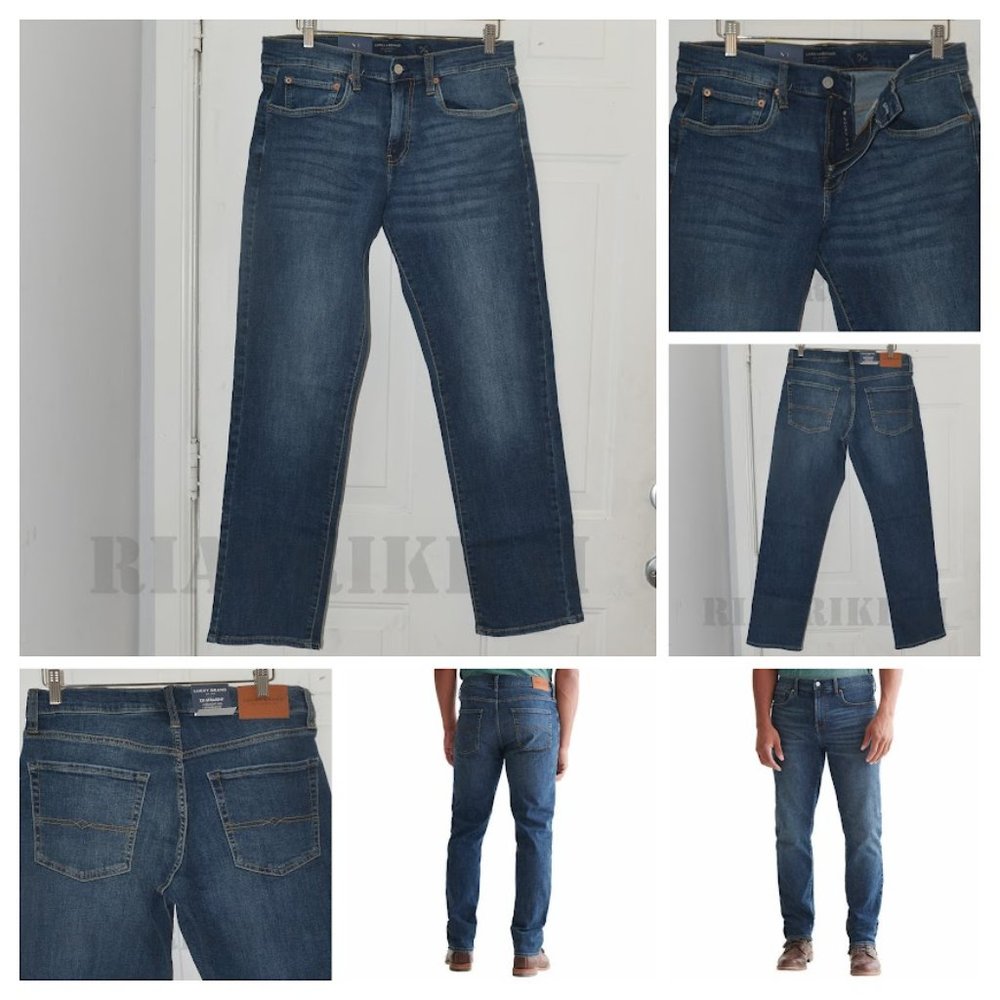 - Lucky Men's 221 Jean Dark‎ Blue